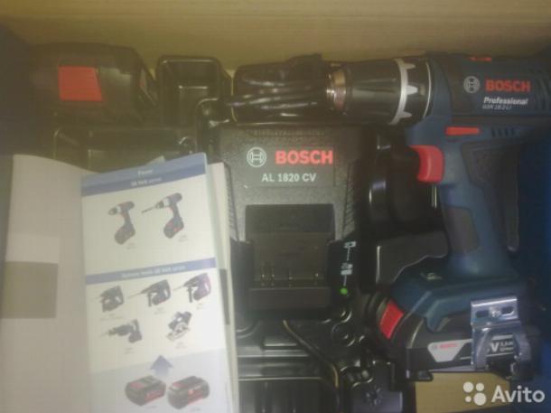 Аккумуляторная дрель шуруповерт Bosch GSR 18–2 LI