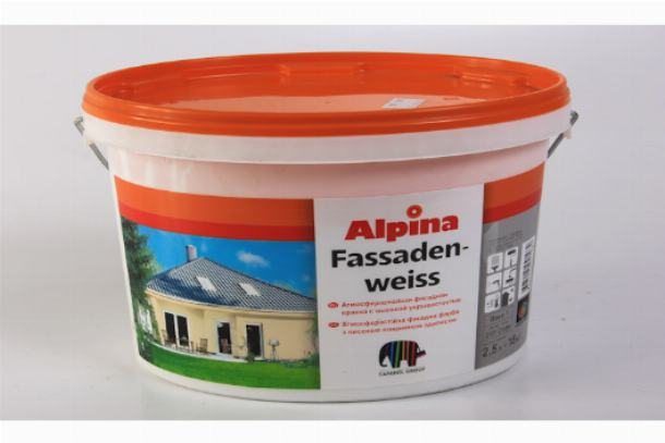 Alpina Долговечная фасадная краска