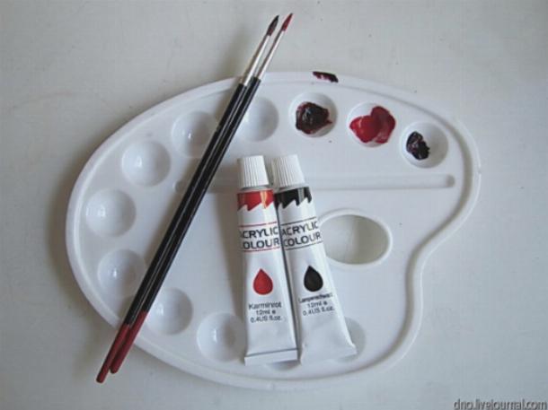 Как рисовать акриловыми красками