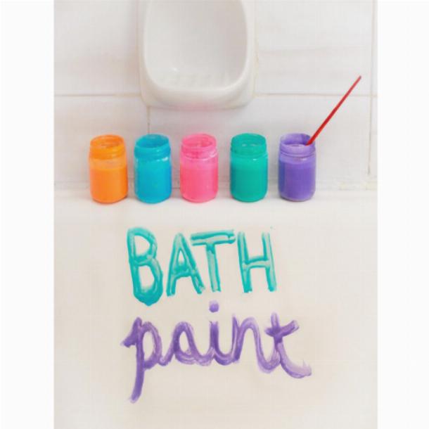 Краски для ванной самостоятельно